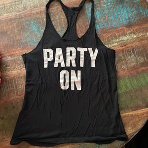 VS PINK “Party On” Tank Top